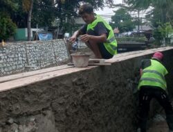 Turap Kali Ciputat Diduga Dikerjakan Asal Jadi, Ketum GMAKS Minta Penyelidikan