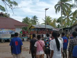 HUT RI Ke-77 di Mimika, Satgas TMMD 114 Kodim 1710 Gelar Lomba Voli