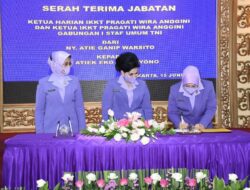 Ketum IKKT PWA Pimpin Sertijab Ketua Harian IKKT