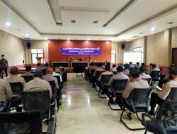 Polres Pandeglang Beri Pembekalan Konseling Psikologi untuk Atasan PNS di Polri