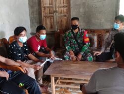 Babinsa Jelutung Sosialisasikan PPKM Mikro ke Warga Binaan