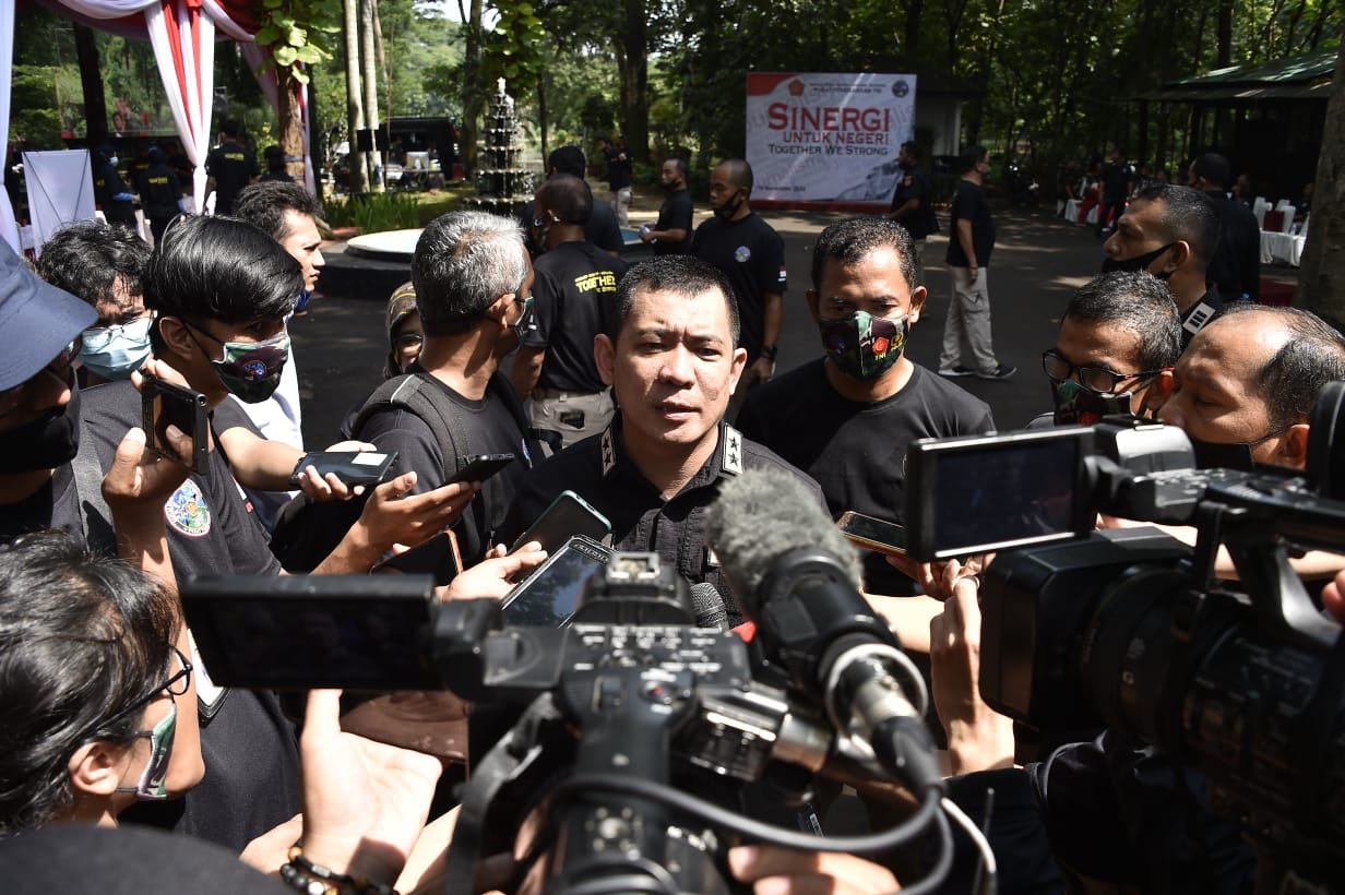 Puspen TNI Silaturahmi dengan Jurnalis dan Stakeholder Informasi