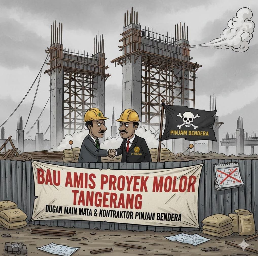 Bau Amis Proyek Molor Tangerang: Dugaan Main Mata dan Kontraktor Pinjam Bendera