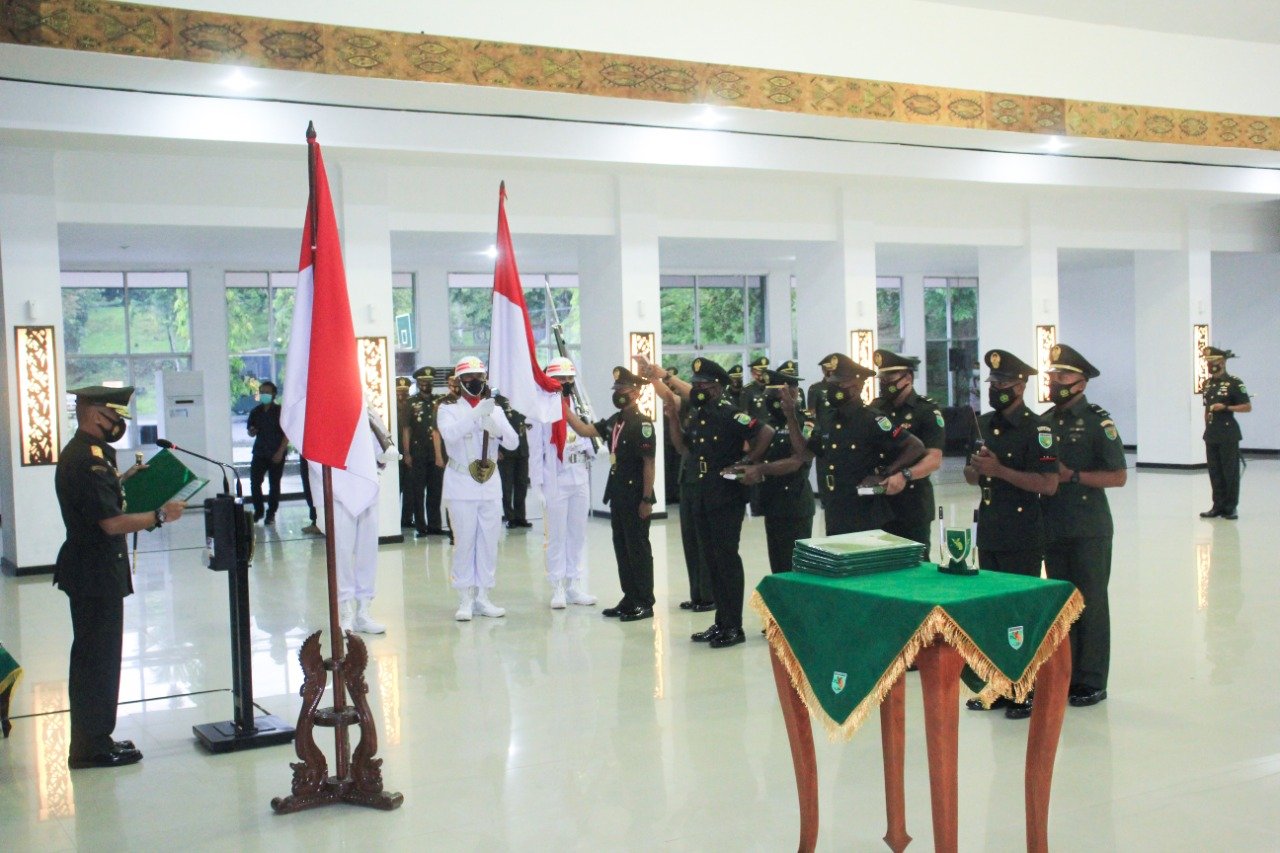 Pangdam XVII/Cenderawasih Lantik 594 Putra Terbaik Papua Jadi Prajurit TNI AD