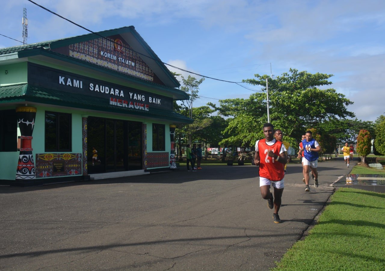 176 Calon Prajurit TNI AD Gelombang II Ikuti Seleksi Kesamaptaan di Sub Panda Korem 174/ATW