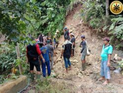 LSM GMBI Bantu Desa Cikatomas Perbaiki Jalan Wisata Curug Kanteh