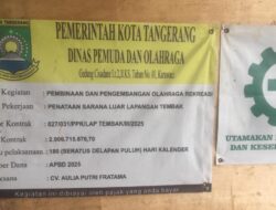 Proyek Penataan Lapangan Tembak Diduga Asal Jadi dan Abaikan K3