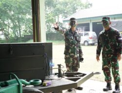 Kapusziad Tinjau Latihan UST Kompi Yonzikon 13/KE di Menzikon