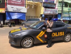 DITBINMAS Polda Banten Serahkan Himbauan Rutin ke Ojek Pangkalan untuk Tekan Covid-19