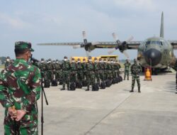 122 Nakes TNI Bantuan Panglima Tiba di Yogyakarta