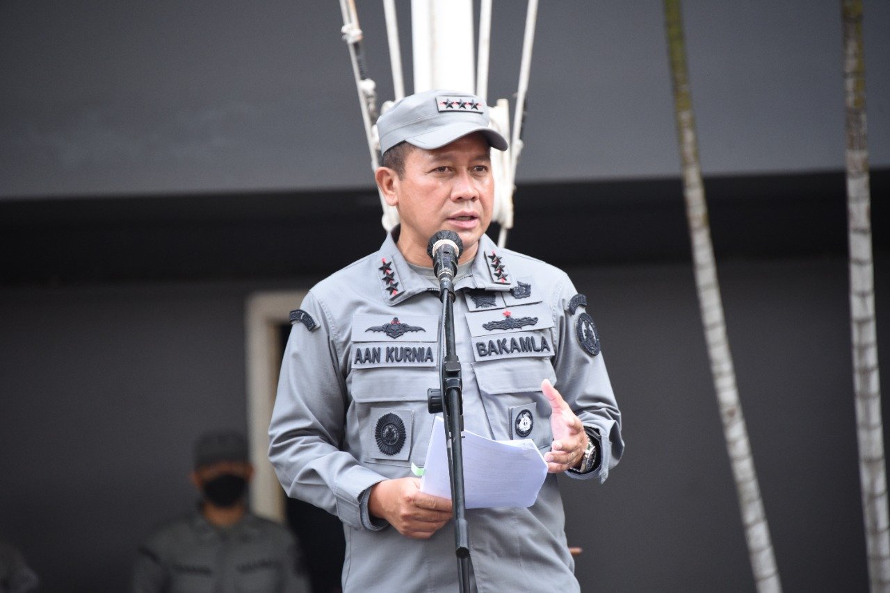 Kepala Bakamla RI Apresiasi Dedikasi dan Kinerja Personel