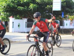 Pangdam XVII/Cenderawasih Gowes 110 Km Bersama Anggota