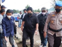 Polres Serang Kota Banten Amankan Kunjungan Menteri BUMN RI dengan Prokes Ketat