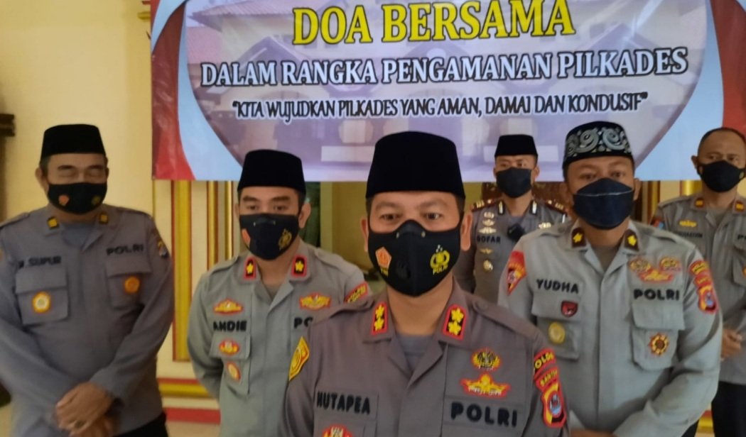 Polres Serang Kota Gelar Doa Bersama untuk Pilkades Damai di Banten