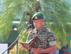 Kodim 1710/Mimika Gelar Upacara Hari Juang TNI AD ke-77 untuk Kenang Jasa Pahlawan