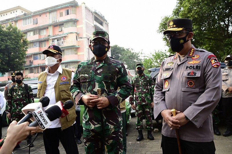 TNI Kejar Target 70 Persen Vaksinasi di Jakarta