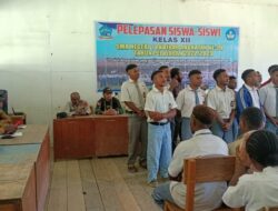 Ikatan Batin Satgas Yonif 143/TWEJ Terlihat Saat Hadiri Pelepasan Siswa di Papua