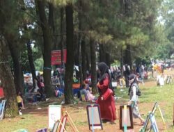 Pengunjung Padati Pasar Kaget Taman Pinus Billabong Banyak Tanpa Masker