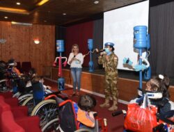 Satgas MCOU UNIFIL Kunjungi Sekolah Anak Berkebutuhan Khusus di Wilayah Misi