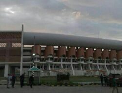 M Nasuha Timnas Bersama Banten All Star di Pertandingan Persahabatan Peresmian BIS