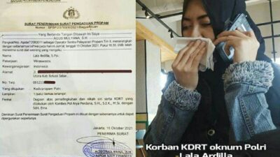 Penanganan KDRT Oknum Polisi Dinilai Lamban, PPWI Kirim Surat ke Provost Polri