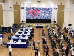 Ribuan Warga Bandung Antusias Ikuti Serbuan Vaksinasi di Seskoau