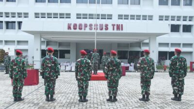 Komandan Koopssus TNI Pimpin Sertijab Tiga Pejabat Baru