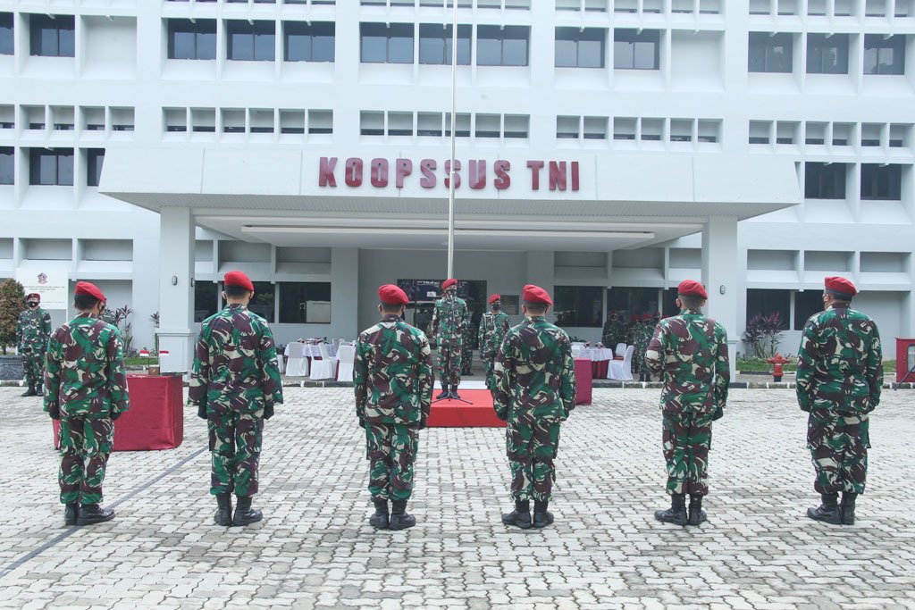 Komandan Koopssus TNI Pimpin Sertijab Tiga Pejabat Baru