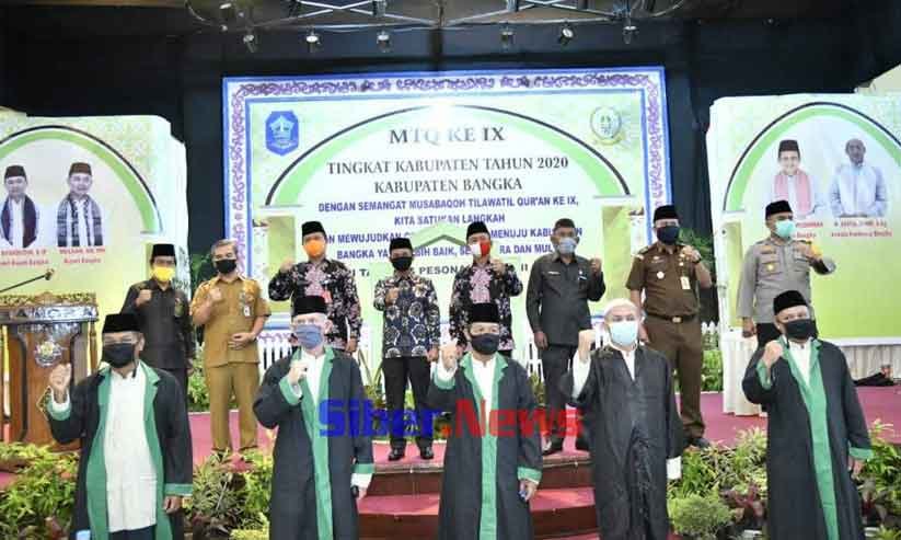 Bupati Bangka Resmikan MTQ IX Kabupaten Bangka