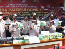 Polri Tangkap Bandar Narkoba dengan Modus Ekspedisi Sembako di Tengah Pandemi