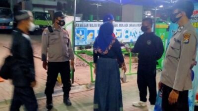 Polsek Kasemen Patroli Rutin Jaga Keamanan dan Cegah Covid-19