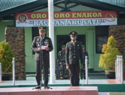 Kodim 1710/Mimika Peringati Hari Pahlawan dengan Menghormati Perjuangan Pendahulu