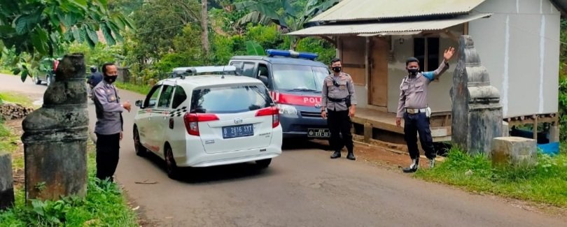 Polres Serang Kota Patroli di Perbatasan Terkait Pilkades 2021