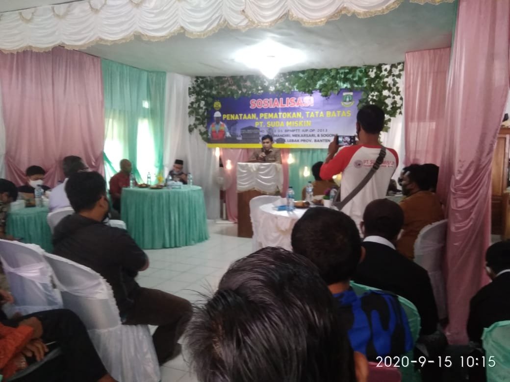 Ormas Badak Banten Bicara Soal Lahan Garapan Dihargai Rp3 Ribu Per Meter