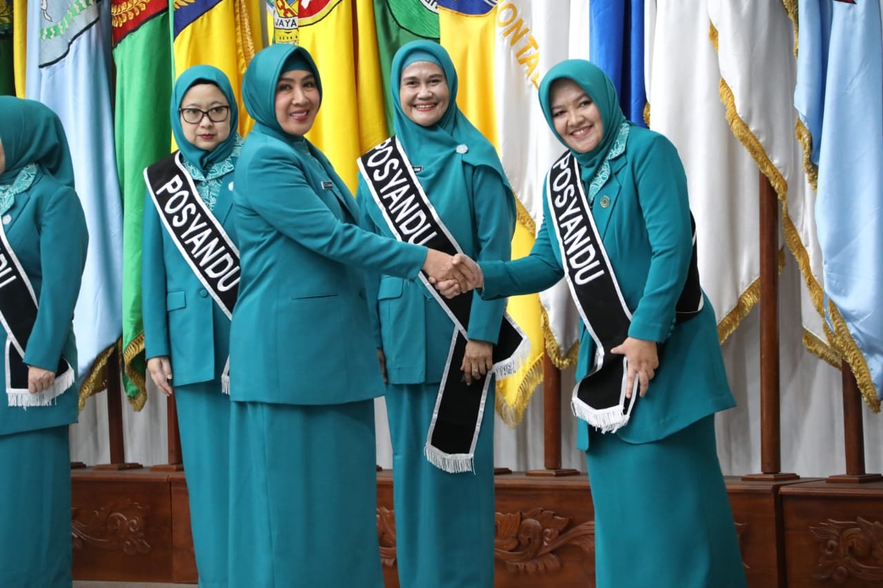 Tine Al Muktabar Kembali Dilantik Jadi Pj Ketua TP PKK Provinsi Banten
