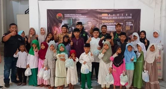 Satuan Bela Negara Cilegon Gelar Baksos Santunan Yatim dan Dhuafa