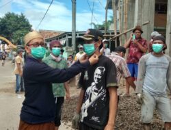 Warga Lialang Kota Serang Bersiap Lawan Covid-19