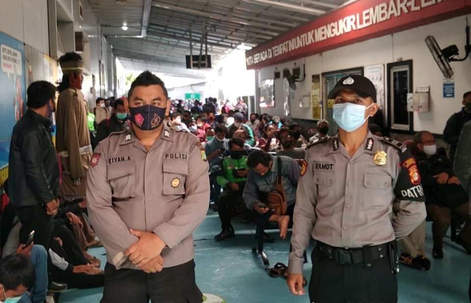 Polsek Jagakarsa Laksanakan Yanpam di Kejari untuk Cegah Penyebaran Covid-19