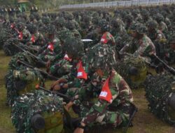 Danrem 174 ATW Merauke Buka Latihan UST Kompi Yonif 757 Ghupta Vira TA 2022