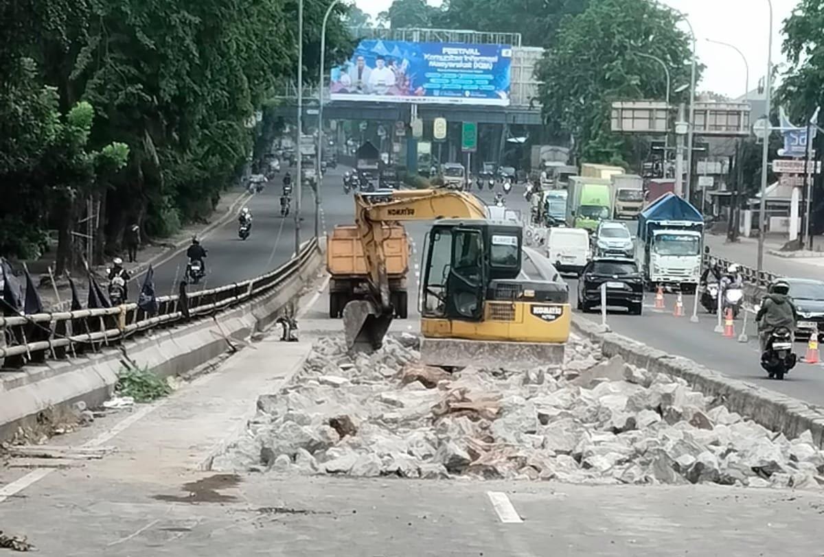 Flyover Sudirman Disorot Diduga Ditutupi Informasi Anggaran