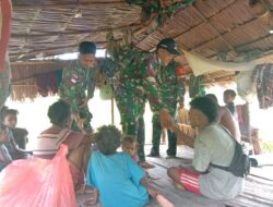 Satgas Yonarmed 1 Kostrad Kunjungi Suku Mausuane di Walang