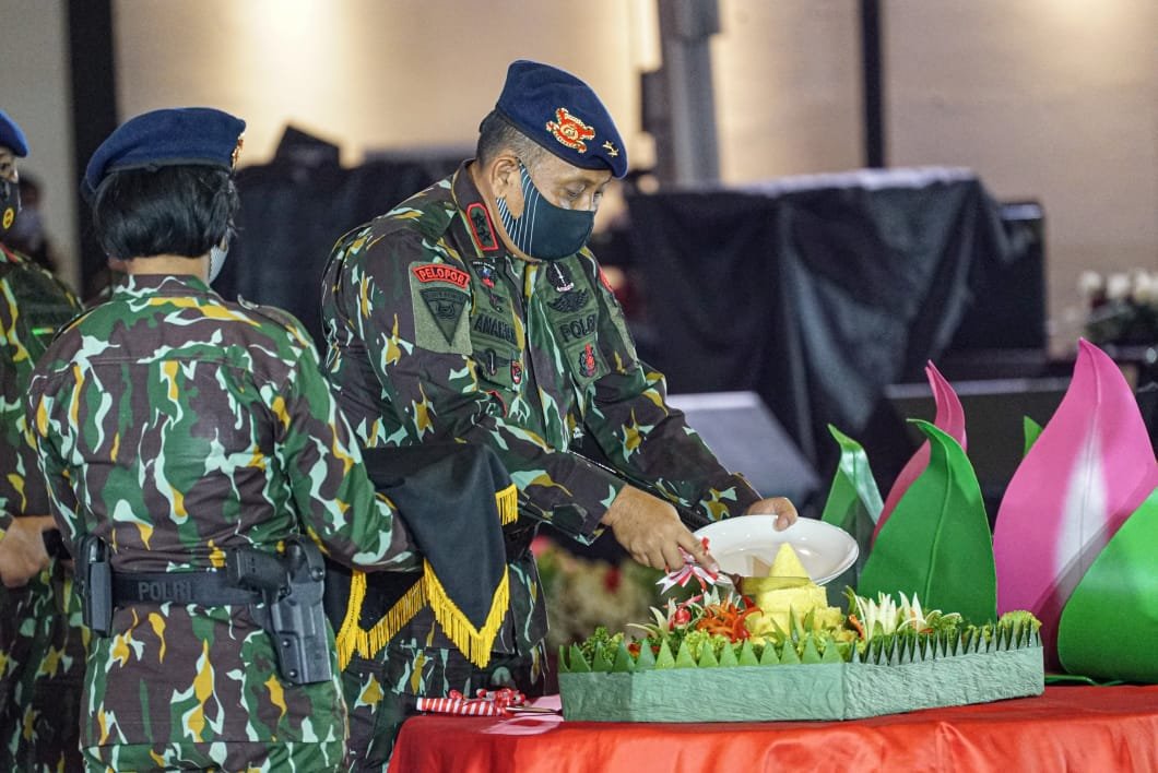 Peringatan HUT ke-75 Korp Brimob Polri Digelar Secara Virtual