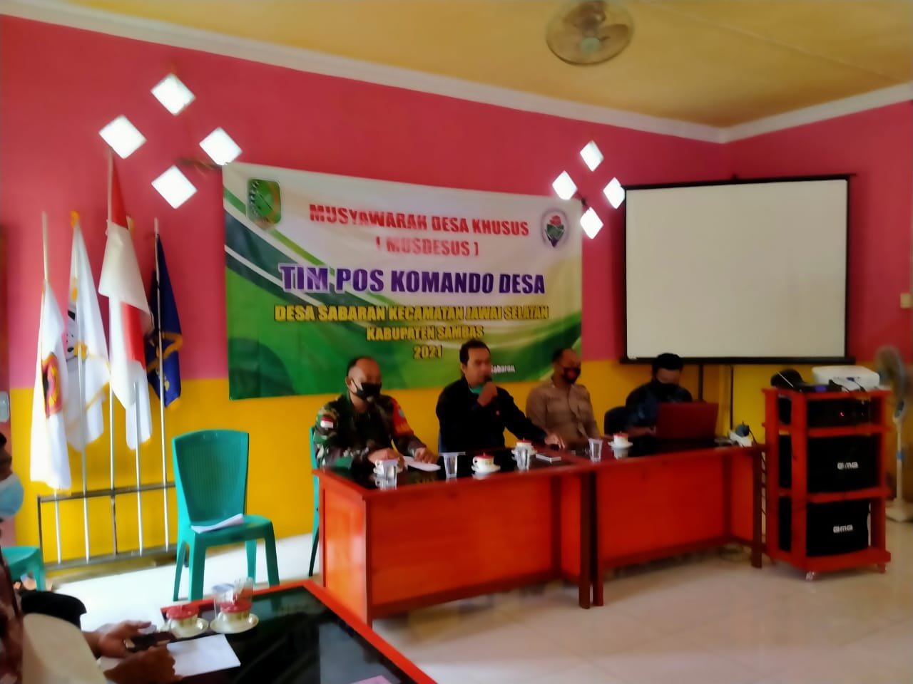 Kepedulian Babinsa kepada Warga yang Terkonfirmasi Covid-19