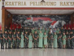 Danrem 174 Merauke: Kenaikan Pangkat Wajib Didukung Peningkatan Kemampuan Prajurit