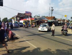 Antisipasi Kepadatan, Polsek Baros Gelar Gatur Lantas