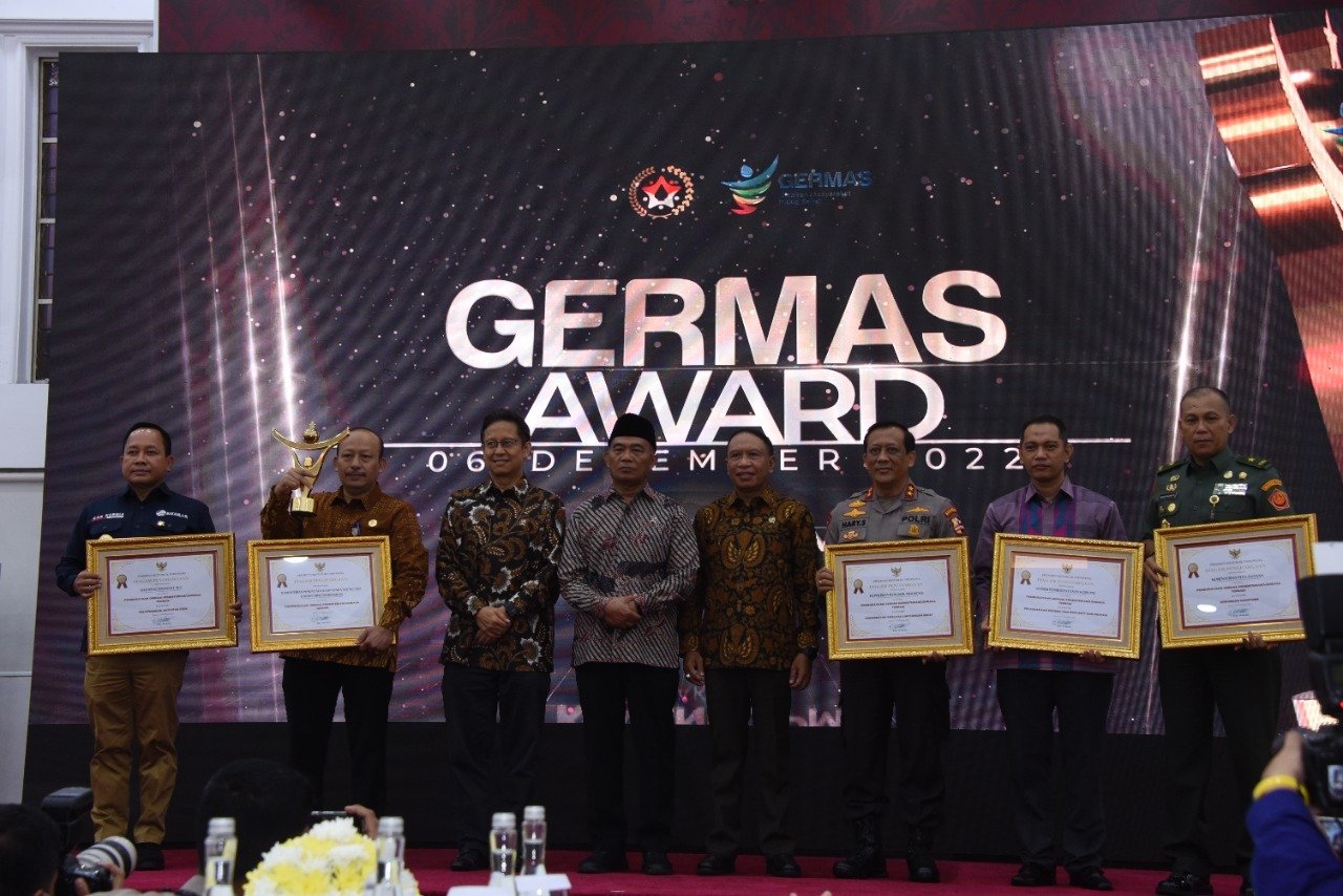 Bakamla RI Terima Penghargaan Germas Award 2022