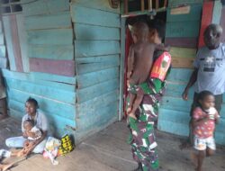 Babinsa Koramil Mapurujaya Anjangsana ke Rumah Warga Binaan