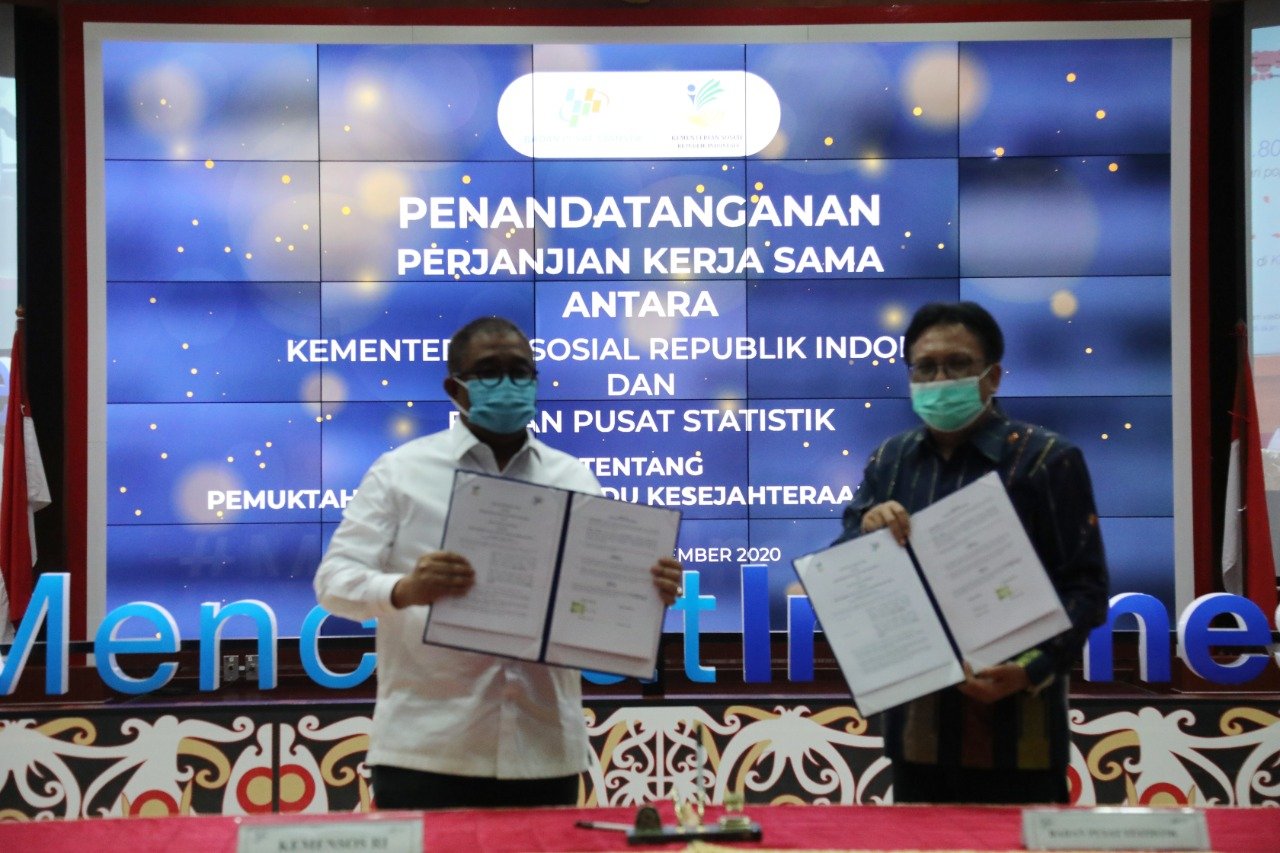 Kemensos Gandeng BPS Perkuat Kerja Sama