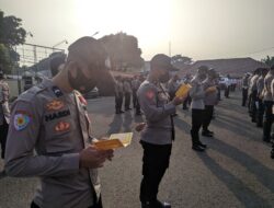 Kapolres Pandeglang Ajak Anggota Membaca Asmaul Husna