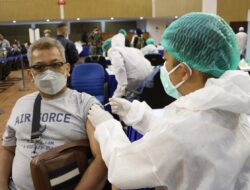 Serbuan Vaksinasi Digelar di Seskoau untuk Percepat Program Vaksinasi